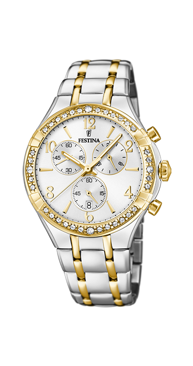 Montre festina online femme bicolore
